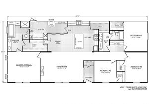Fleetwood Homes Floor Plans Eagle 32684g Fleetwood Homes