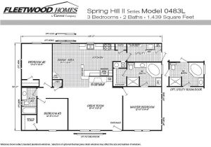 Fleetwood Mobile Homes Floor Plans97 1997 Fleetwood Mobile Home Floor Plan Luxury Mobile Home