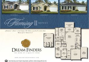 Fleming Homes Floor Plans New Construction Fleming island Dream Finders now Selling