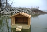 Floating Duck House Plans Instructions Custom Floating Duckhouse