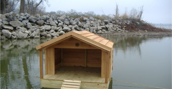 Floating Duck House Plans Instructions Custom Floating Duckhouse