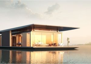 Floating Home Planning Permission Sustainable Floating House Concept Delivers Magic On Water