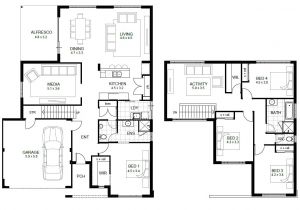 Floating Home Plans 2 Floor House Plans and This 5 Bedroom Floor Plans 2 Story