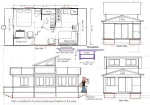 Floating Home Plans One Ugly Boat