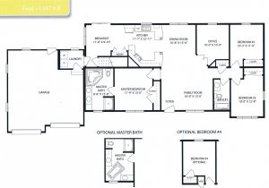 Floor Plan for Homes Mobile Homes Open Floor Plans