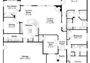 Floor Plan for Ranch Style Home Open Ranch Style Floor Plans Ranch Style House Plans