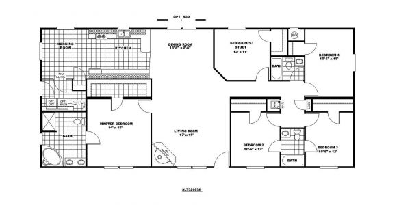 Floor Plan Homes Manufactured Home Floor Plan Clayton Sedona Limited 221675