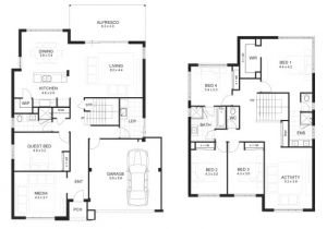 Floor Plan Samples for 1 Storey House Marvelous 2 Storey Residential House Floor Plans House Of