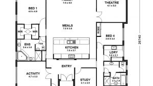 Floor Plan Samples for 1 Storey House One Storey House Designs and Floor Plans Home Deco Plans