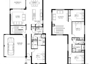 Floor Plans 2 Story Homes 4 Bedroom 2 Story House Floor Plans Unique Two Story 4