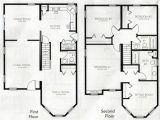 Floor Plans 2 Story Homes Two Story House Plans