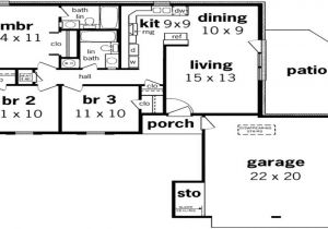 Floor Plans for 0 Sq Ft Homes 1000 Square Feet House Plans 1200 Square Feet House House