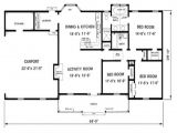 Floor Plans for 0 Sq Ft Homes 1300 Square Foot House Plans 1300 Sq Ft House with Porch