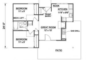 Floor Plans for 0 Sq Ft Homes Cottage Style House Plan 2 Beds 1 Baths 700 Sq Ft Plan