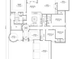 Floor Plans for 1 Story Homes 4 Bedroom One Story House Plans Marceladick Com
