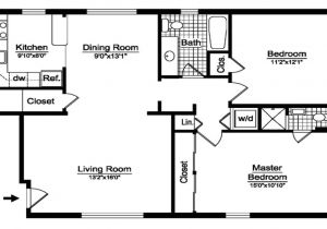 Floor Plans for 2 Bedroom 2 Bath Homes 2 Bedroom 2 Bath Open Floor Plans 2 Bedroom 2 Bath House
