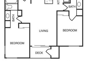 Floor Plans for 2 Bedroom 2 Bath Homes House Plans 2 Bedroom 2 Bath Homes Floor Plans
