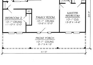 Floor Plans for 2 Bedroom 2 Bath Homes Nice Two Bedroom House Plans 14 2 Bedroom 1 Bathroom
