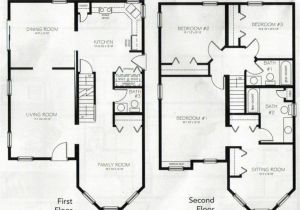 Floor Plans for 2 Story Homes Beautiful 4 Bedroom 2 Storey House Plans New Home Plans