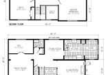 Floor Plans for 2 Story Homes Small Two Story Cabin Floor Plans with House Under 1000 Sq