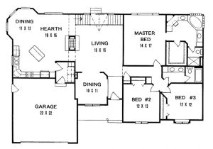 Floor Plans for 3 Bedroom Ranch Homes 3 Bedroom House Floor Plans In Kenya Beautiful Popular 3