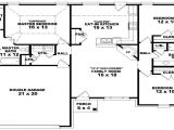 Floor Plans for 3 Bedroom Ranch Homes 3 Bedroom Ranch Floor Plans 3 Bedroom One Story House
