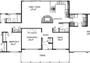 Floor Plans for 3 Bedroom Ranch Homes House Plans Ranch 3 Bedroom Homes Floor Plans