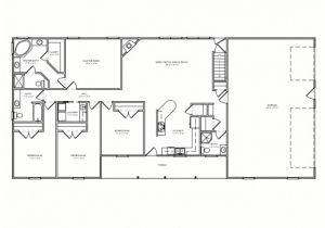 Floor Plans for 3 Bedroom Ranch Homes Inspiring Free 3 Bedroom Ranch House Plans with Carport