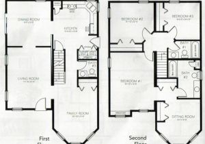 Floor Plans for A 4 Bedroom 2 Bath House 4 Bedroom 2 Story House Plans 2 Story Master Bedroom Two