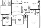 Floor Plans for A 4 Bedroom 2 Bath House 654206 5 Bedroom 4 Bath House Plan House Plans Floor
