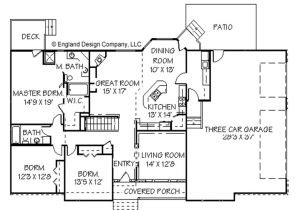 Floor Plans for A Ranch Style Home House Plans Ranch Style Home Open Ranch Style House Plans