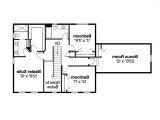 Floor Plans for Colonial Homes Colonial House Plans Ellsworth 30 222 associated Designs