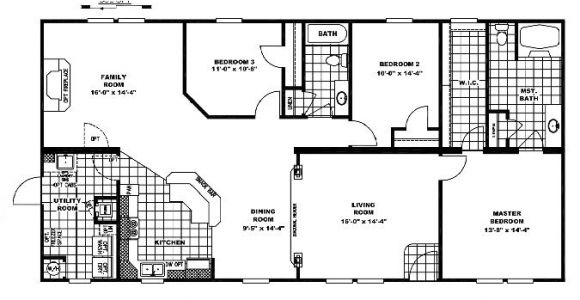 Floor Plans for Double Wide Mobile Homes 10 Great Manufactured Home Floor Plans