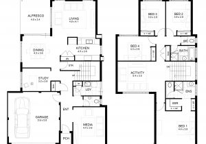 Floor Plans for Home Residential House Floor Plan with Dimensions Home Deco Plans