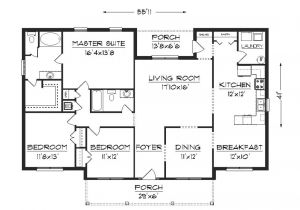 Floor Plans for Homes Free Modern House Plans Bungalow