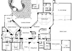 Floor Plans for Homes In Texas Texas Hill Country Plan 7500