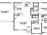 Floor Plans for Homes One Story 3 Bedroom One Story House Plans toy Story Bedroom 3