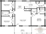 Floor Plans for Homes One Story Single Story Log Home Floor Plans Large Single Story Log