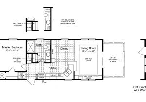 Floor Plans for Homes the Sunset Cottage I 16401b Manufactured Home Floor Plan