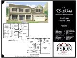 Floor Plans for Homes Two Story 2 Story Floor Plans Psion Homes