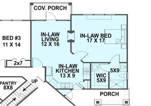 Floor Plans for Homes with Mother In Law Suites Mother In Law House Plans the Plan Collection