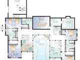 Floor Plans for Homes with Pools Beautiful Home Plans with Pool 6 House Plans with Indoor