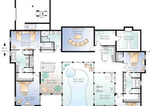 Floor Plans for Homes with Pools Beautiful Home Plans with Pool 6 House Plans with Indoor
