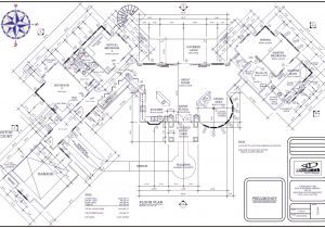 Floor Plans for Large Homes Big House Floor Plan Large Plans Architecture Plans 4063