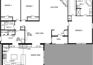 Floor Plans for Manufactured Homes Double Wide Single Wide Trailer House Plans Double Wide Mobile Home