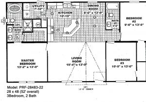Floor Plans for Mobile Homes Double Wide Double Wide Floorplans Bestofhouse Net 26822