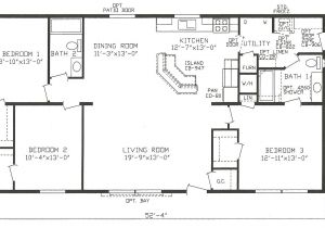 Floor Plans for Mobile Homes Mobile Home Blueprints 3 Bedrooms Single Wide 71
