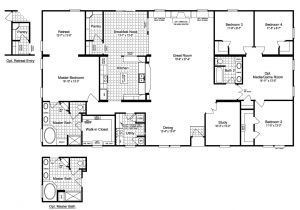 Floor Plans for Mobile Homes the Evolution Vr41764c Manufactured Home Floor Plan or
