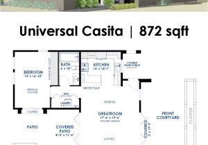 Floor Plans for Modern Homes Universal Casita House Plan 61custom Contemporary