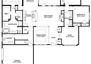 Floor Plans for Modular Home Jamison 1 Story Modular Home Floor Plan